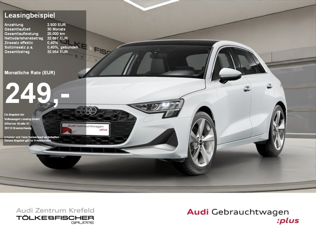 Audi A3 Sportback 1.5 TFSI advanced