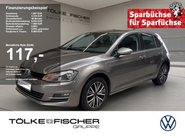Golf VII 1.4 TSI BMT Allstar AHK Navi KlimaA. LM – Bild 1