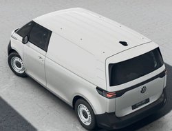 ID. Buzz Cargo Pro 79 kWh mit SORTIMO inkl. 2 Sortimoregalböden