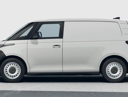 ID. Buzz Cargo Pro 79 kWh mit SORTIMO inkl. 2 Sortimoregalböden